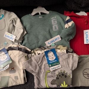 NWT Baby Boy Lot Of Clothes Size 9 Months